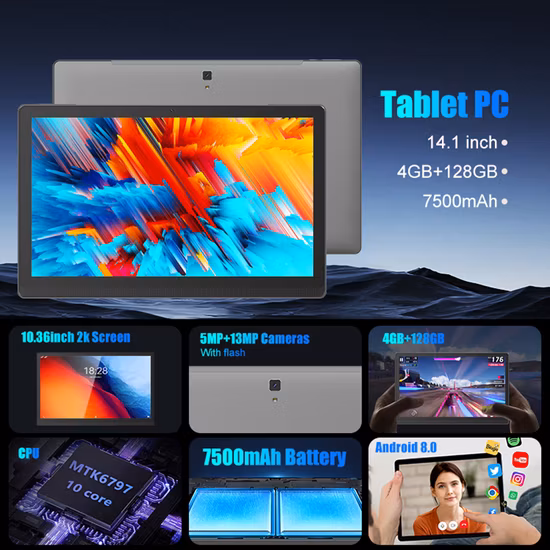 Discount Factory Wholesale Tablet Deca Core Tablet Android Dual SIM Card
