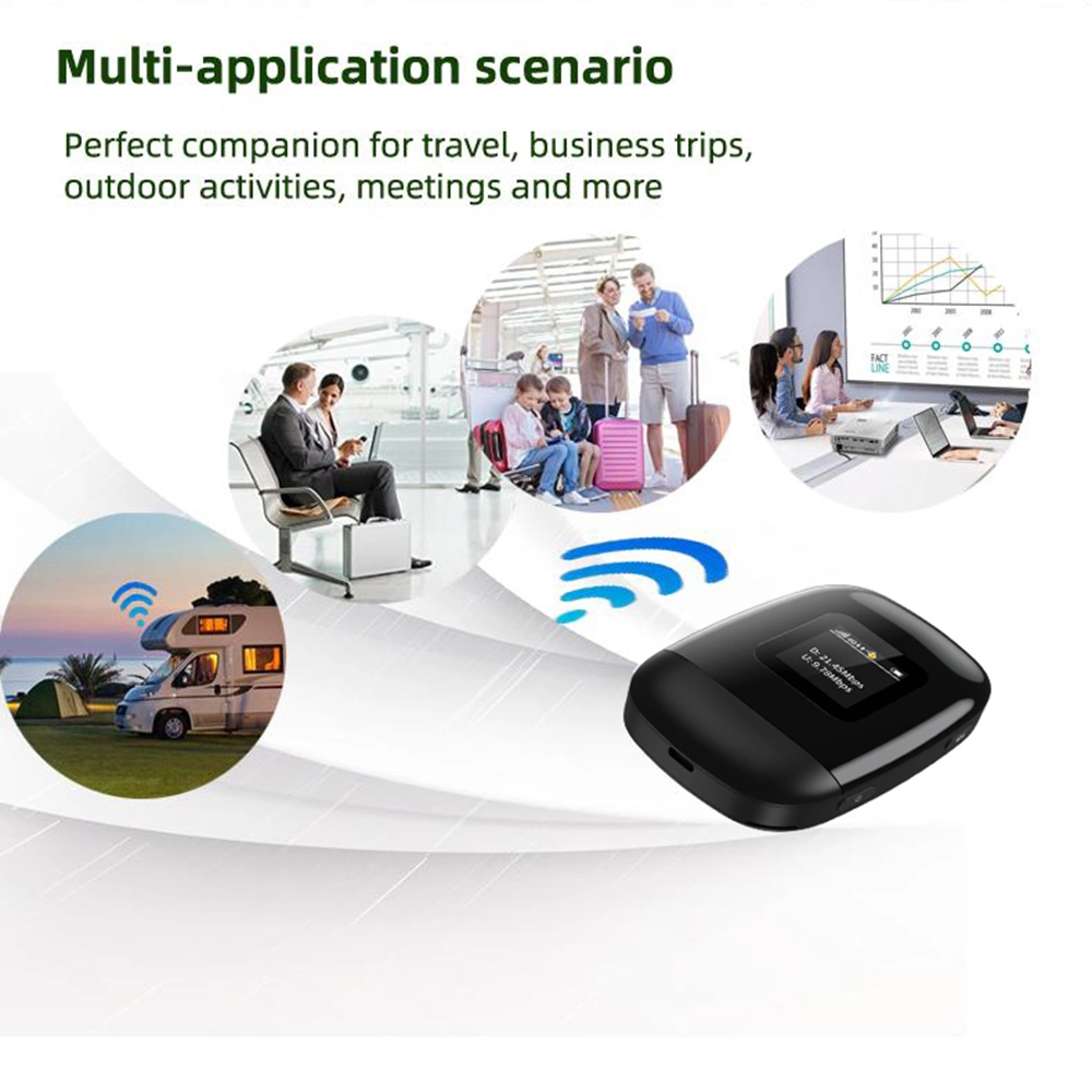 Sunhans 4G Mifi with Power Bank Dual Band B42 B43 Wireless WiFi Router