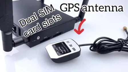 Enrutador CPE WiFi 5g con ranura para tarjeta SIM con 8 antenas externas Sistema de enrutamiento de terminal de datos inteligente 5g