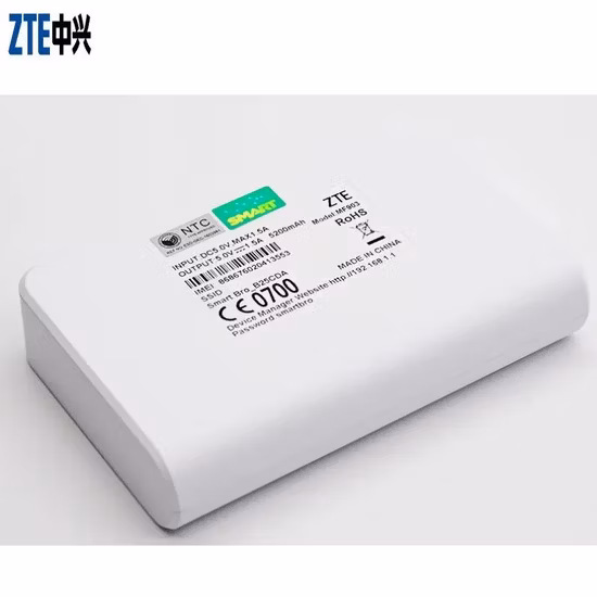 Enrutador WiFi de bolsillo Mf903 4G LTE desbloqueado 5200mAh puerto LAN inalámbrico enrutador de carga USB RJ45