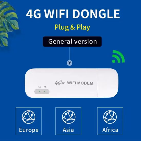 Fql158 4G USB WiFi Dongle LTE inalámbrico móvil WiFi USB portátil E3372 módem