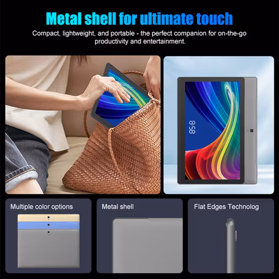 Venta al por mayor de fábrica de descuento Tablet Deca Core Tablet Android Dual SIM Card