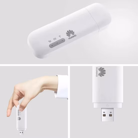 Original desbloqueado E8372h-153 Huawei E8372 4G LTE 150 Mbps módem USB compatible con B1 B3 B7 B8 B20 con 2 uds antena
